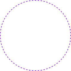 dashed circle